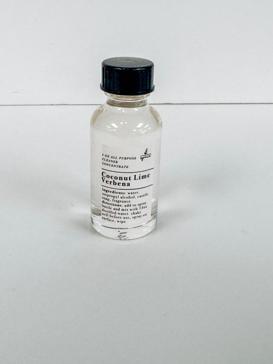 Coconut Lime Verbena All Purpose Cleaner Concentrate