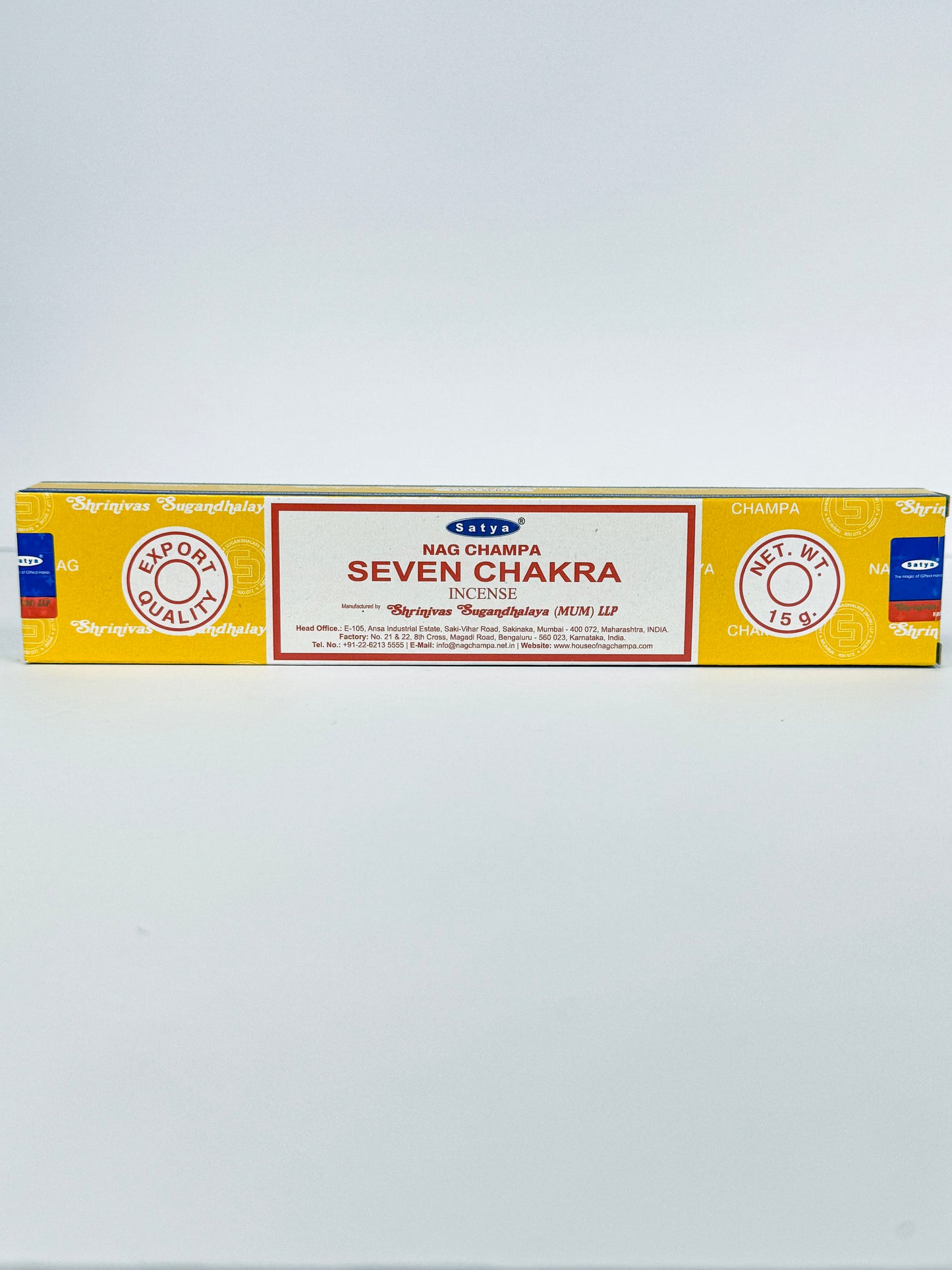 Seven Chakra Incense