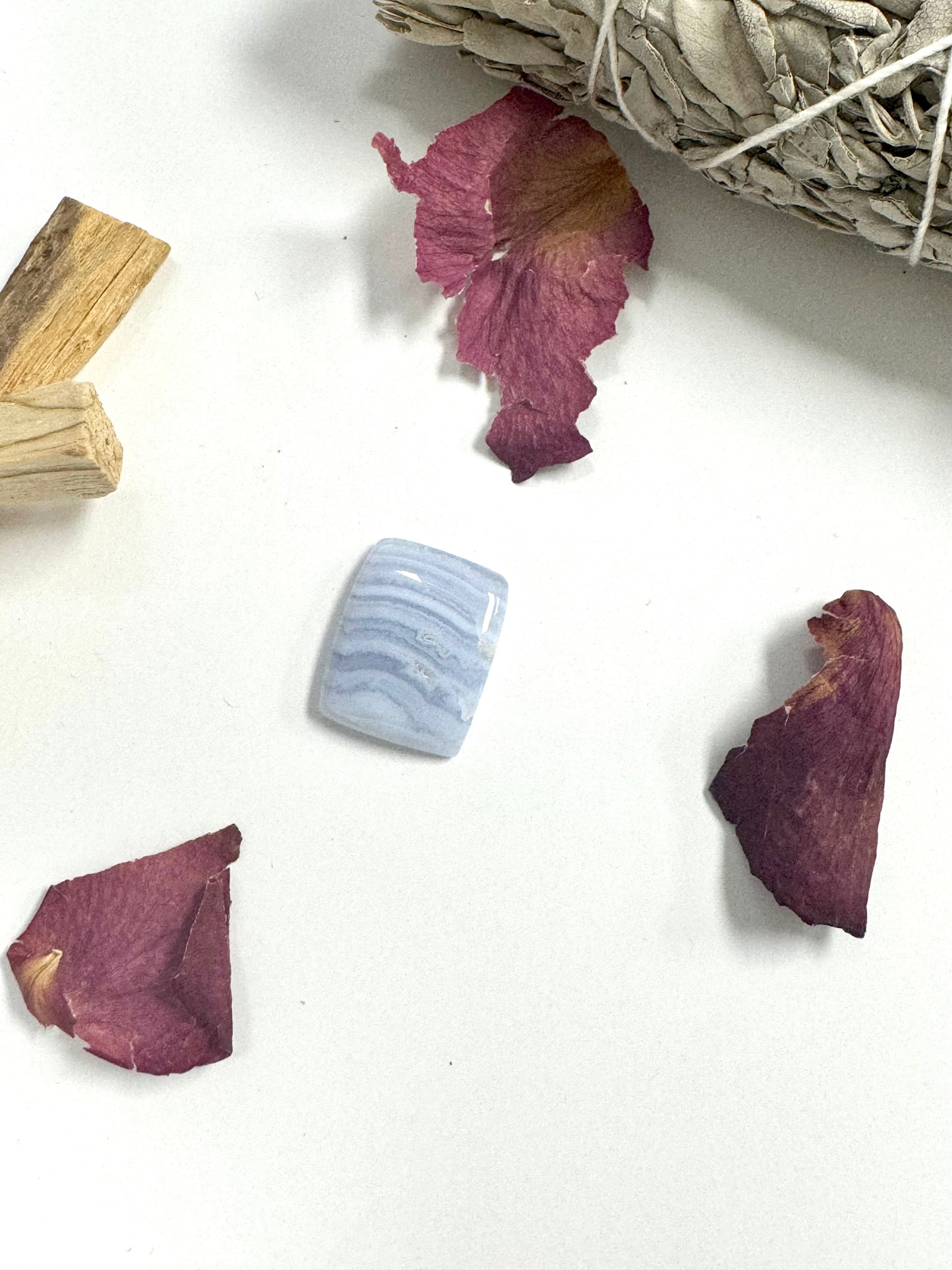 Blue Lace Agate Cabochon