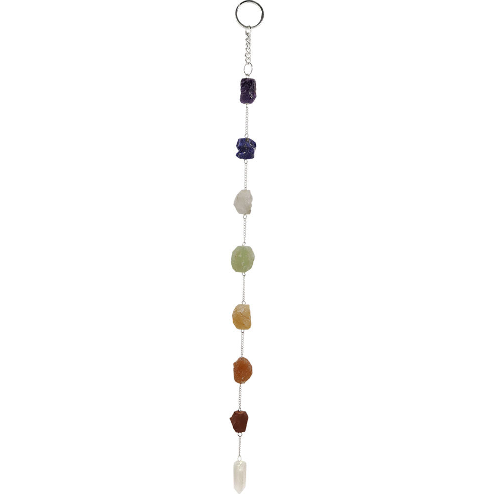 Chakra Rough Stone Wall Hanging