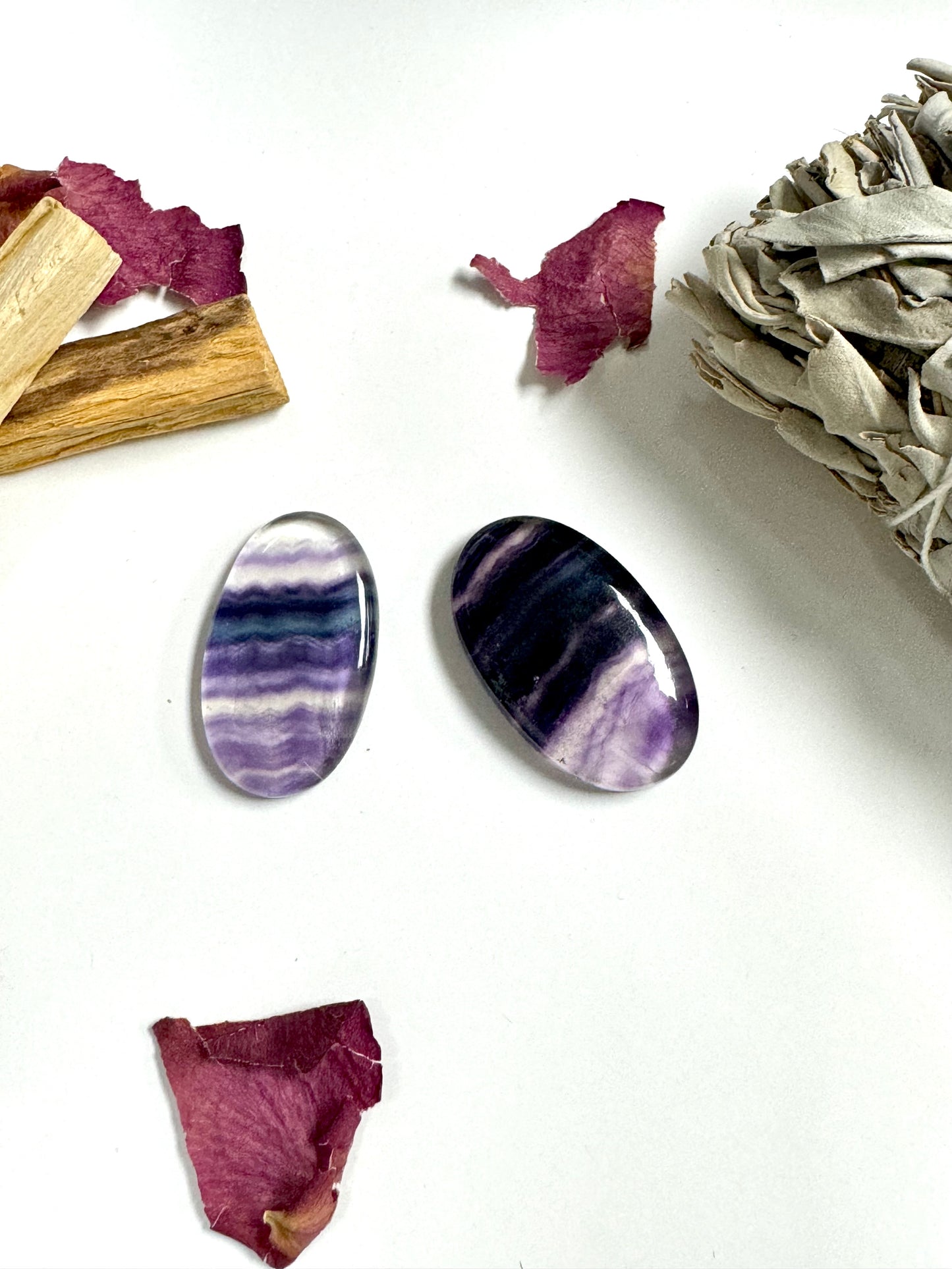 Rainbow Fluorite Cabochon