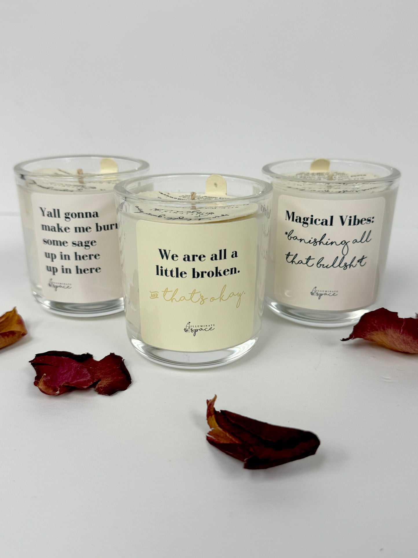 Peach Tea Candle, Small