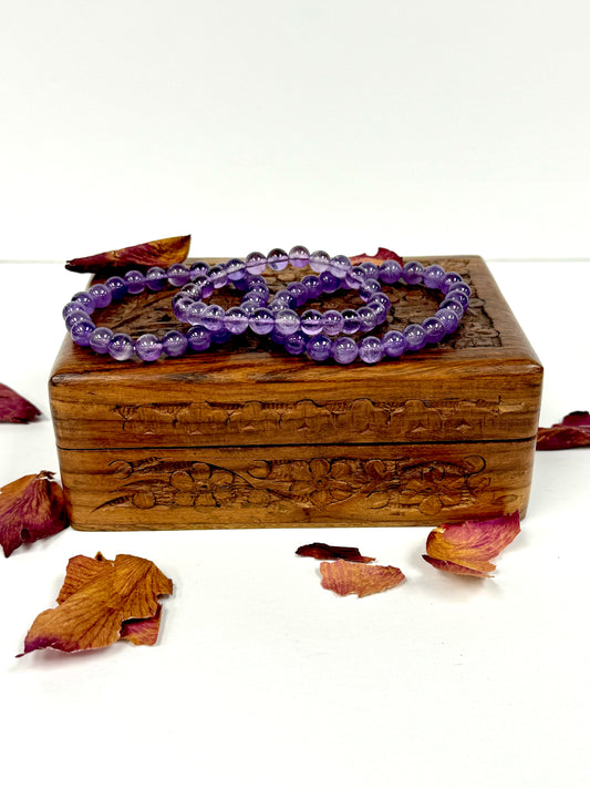 Amethyst Stretchable Bracelet