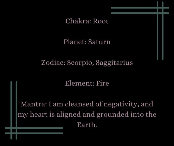 Black Obsidian Cabochon