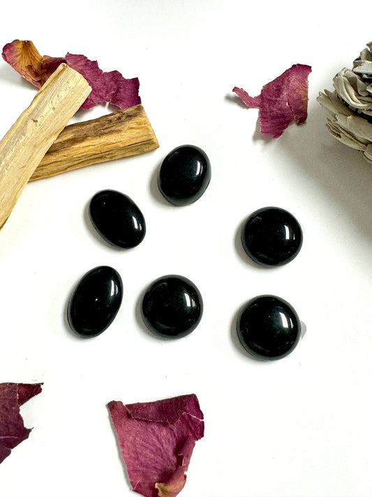 Black Tourmaline Cabochon