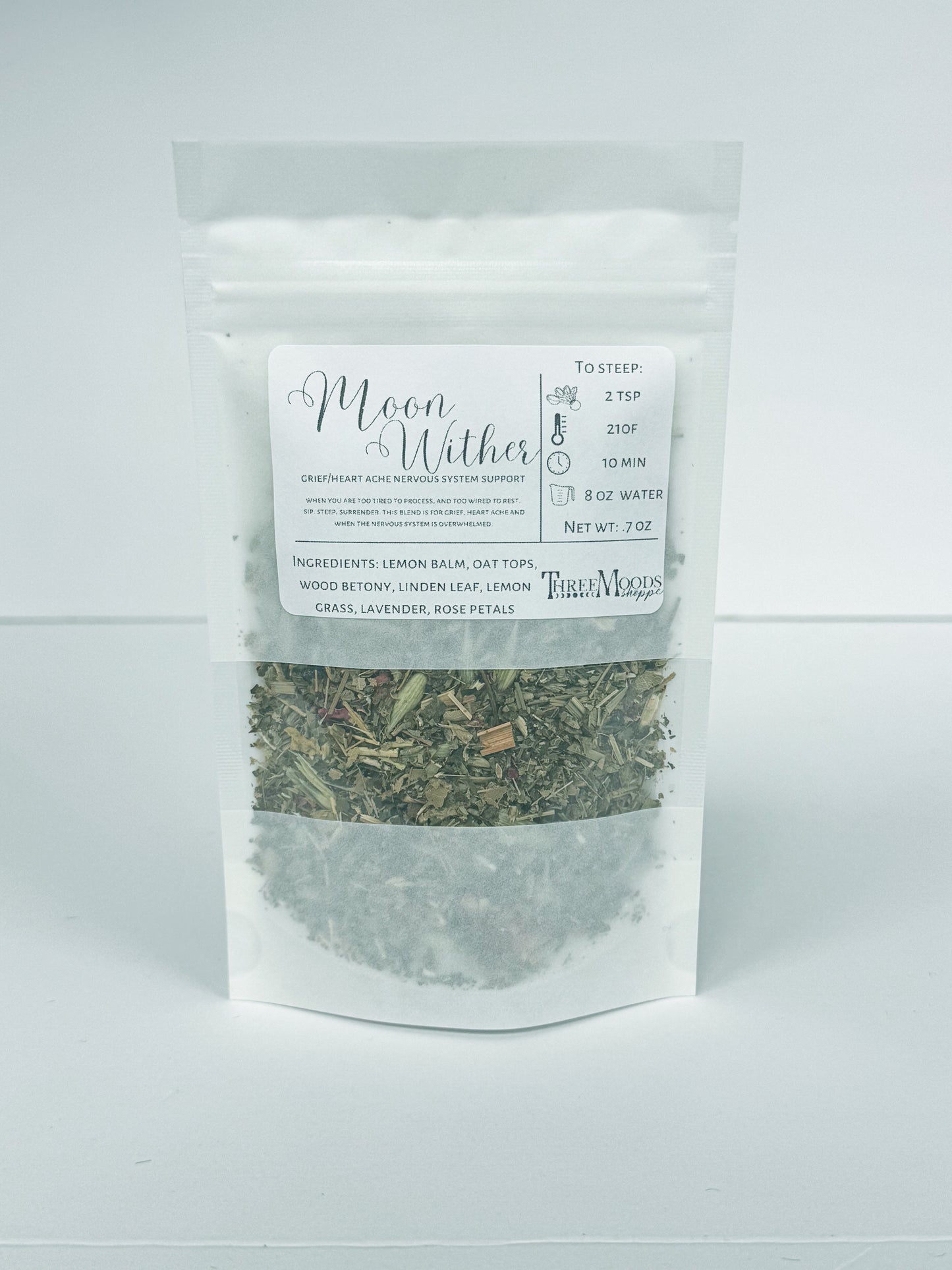 Moonwither Herbal Tea (Grief/Heartache/Nervous System Support
