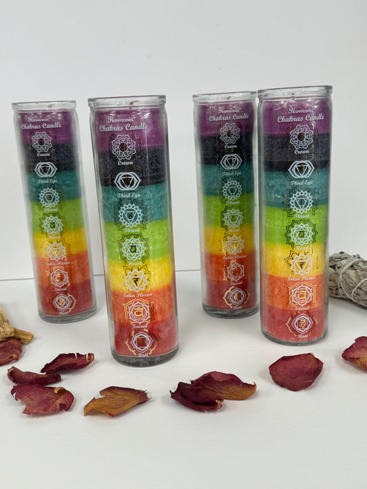 Chakra Prayer Candle (7 day)