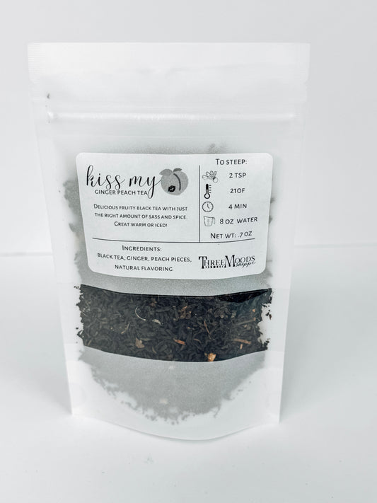 Kiss My Peach Black Tea (Ginger Peach)