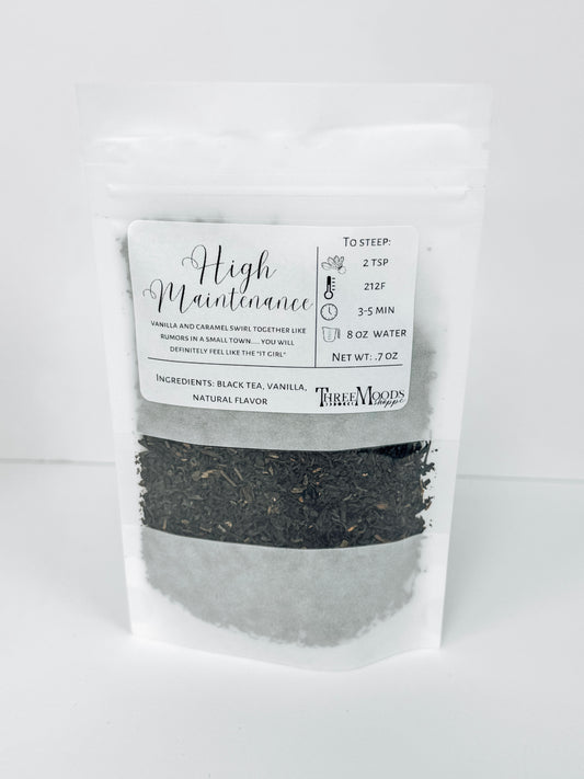 High Maintenance Black Tea (Caramel Vanilla)