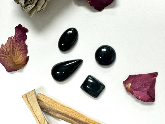 Black Obsidian Cabochon