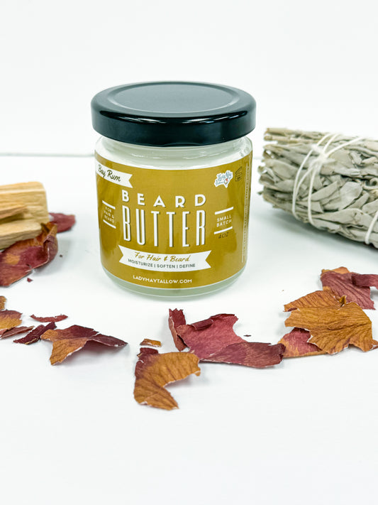 Bay Rum Tallow Beard Butter