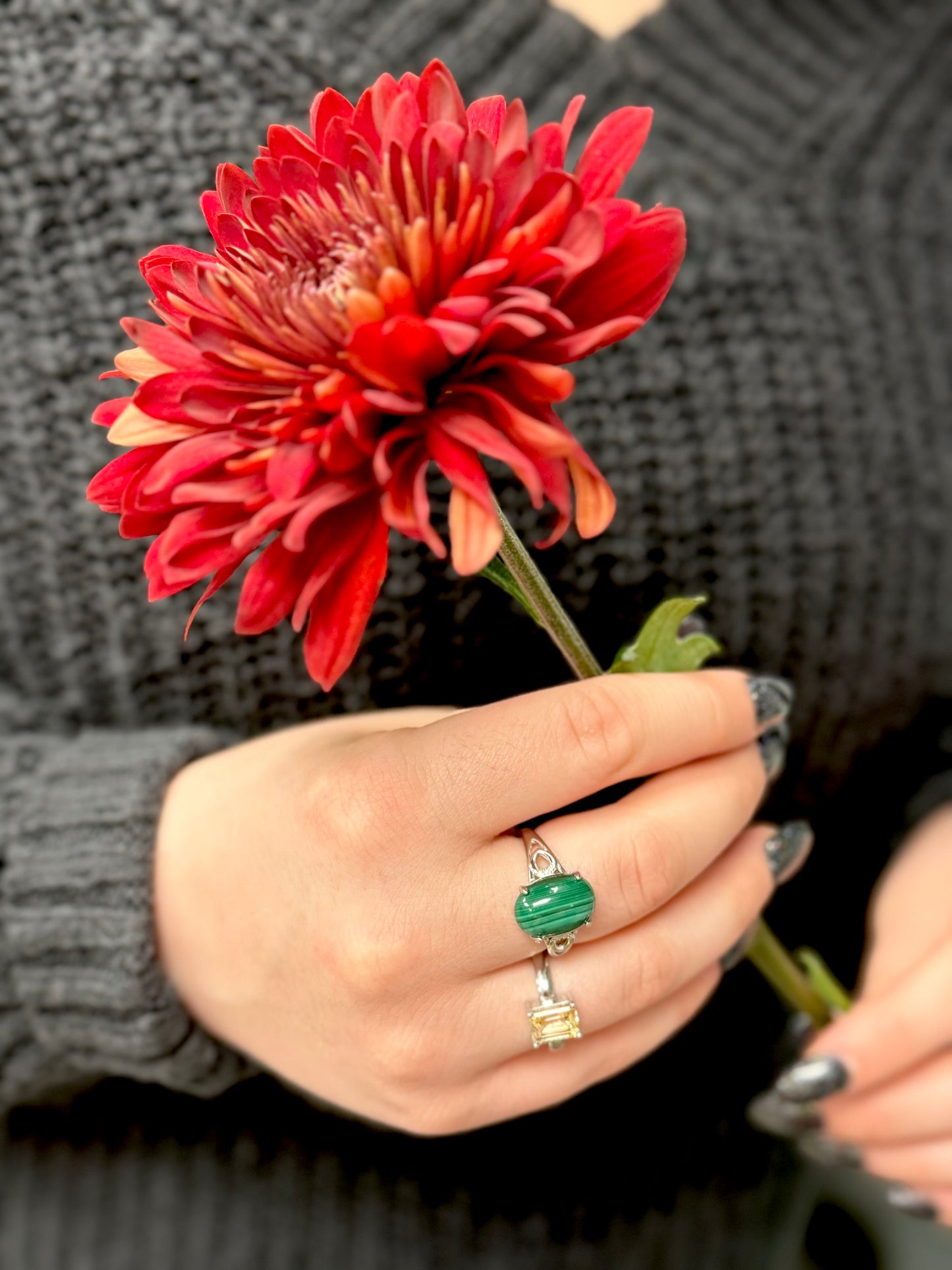 Malachite Ring