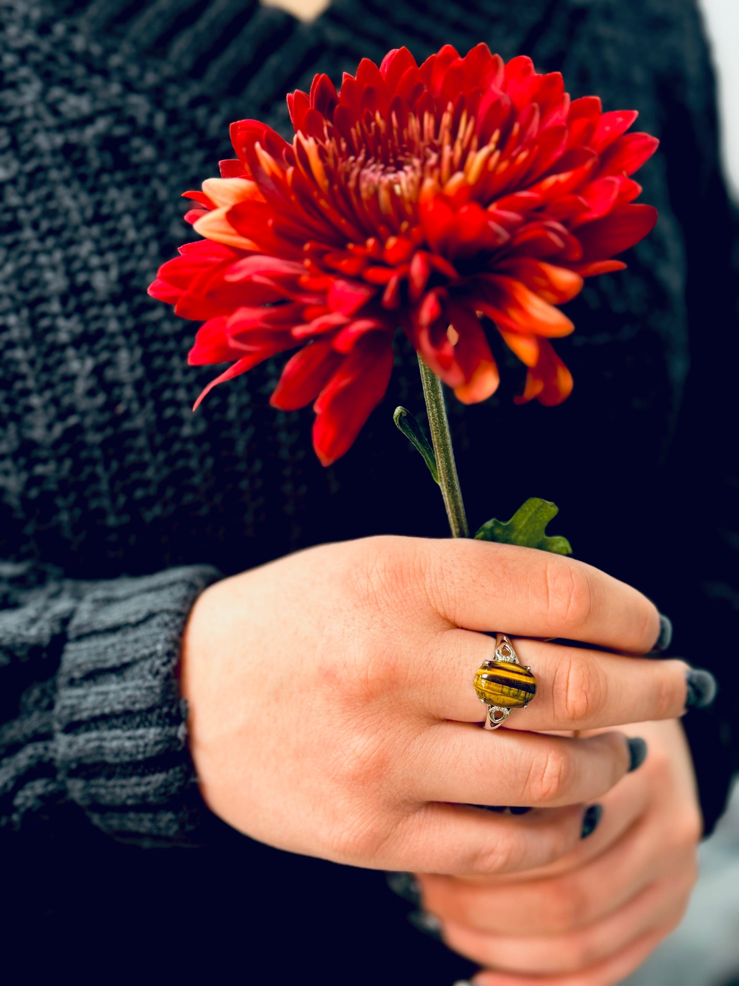 Tiger's Eye Ring