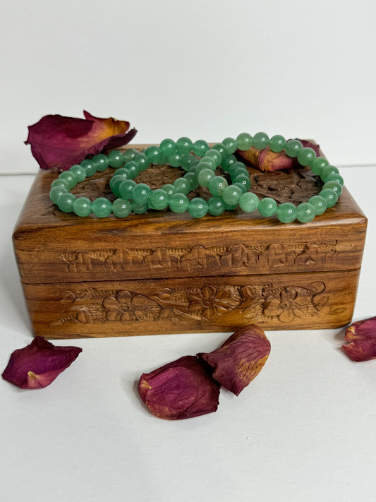 Green Aventurine Stretchable Bracelet