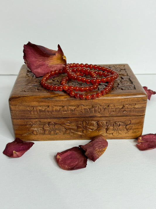 Carnelian Stretchable Bracelet