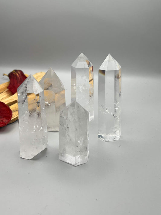 Clear Quartz Tower