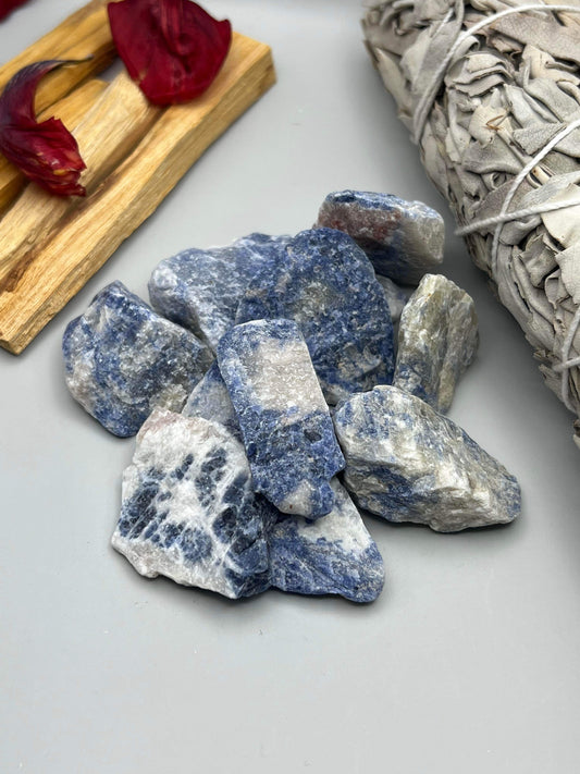 Sodalite, Raw